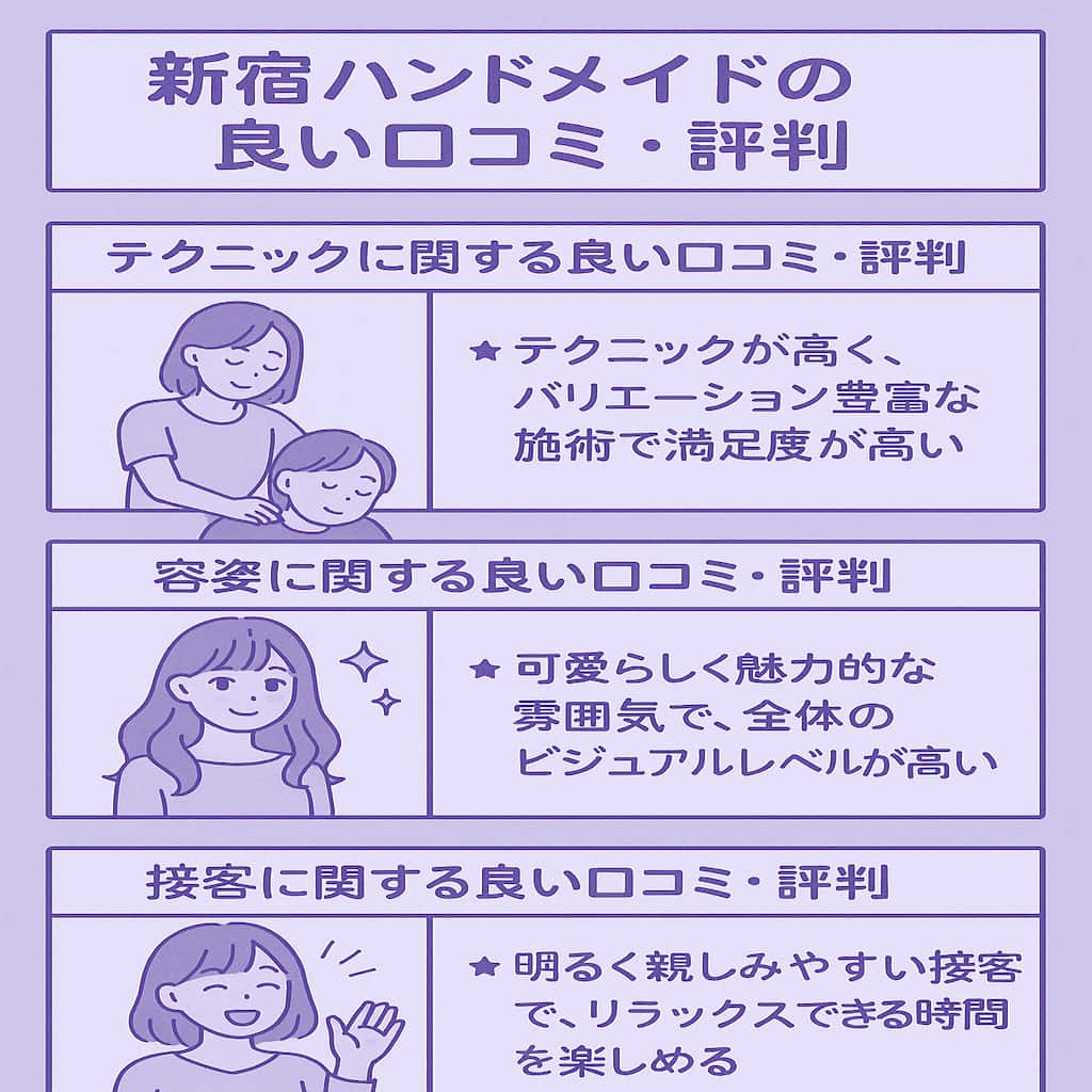 新宿ハンドメイドの良い口コミ