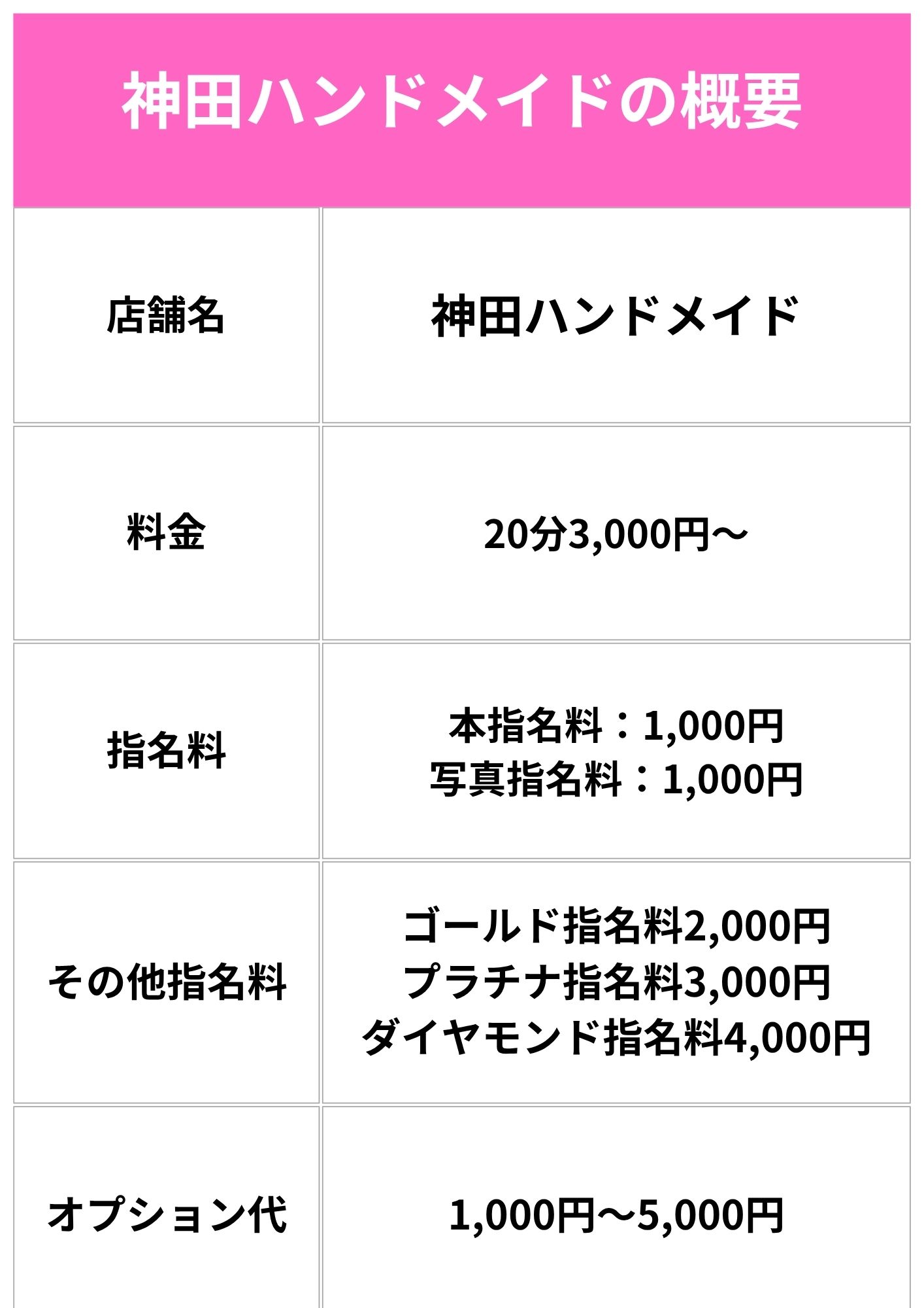 神田ハンドメイドの概要